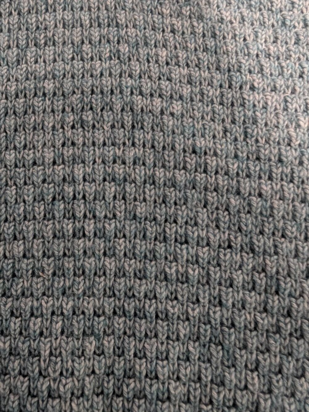 J Jill Women's Sweater Vest Petite XL Blue Spruce V Neck Knit Sleeveless - Picture 3 of 11